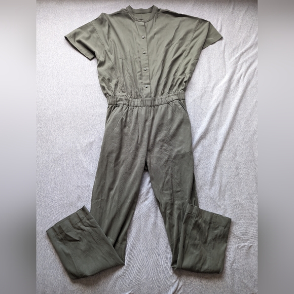 Lululemon Perfectly Poised Jumpsuit in Grey Sage - Picture 3 of 12